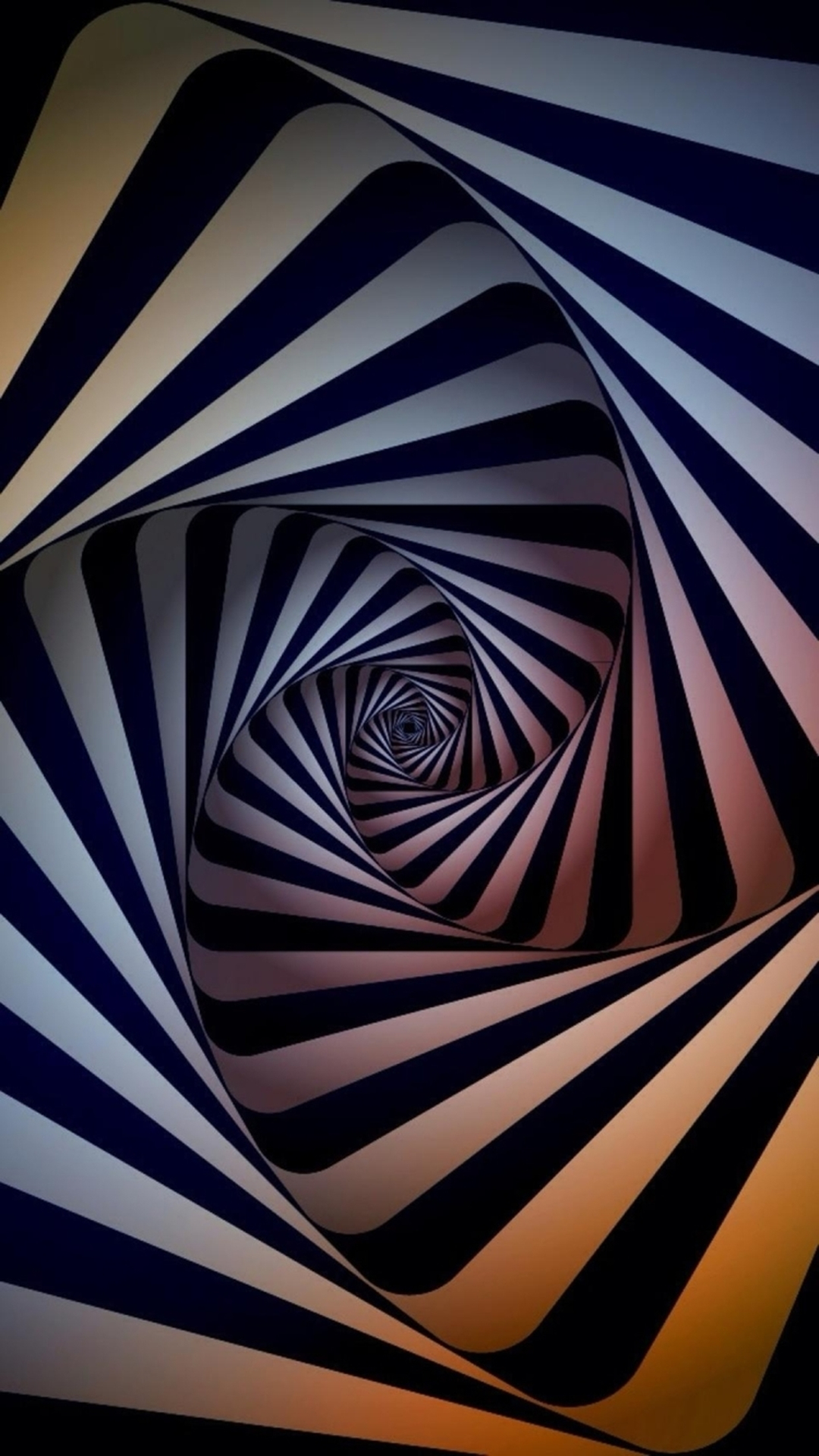 3d phone wallpaper,pattern,design,line,spiral,black and white