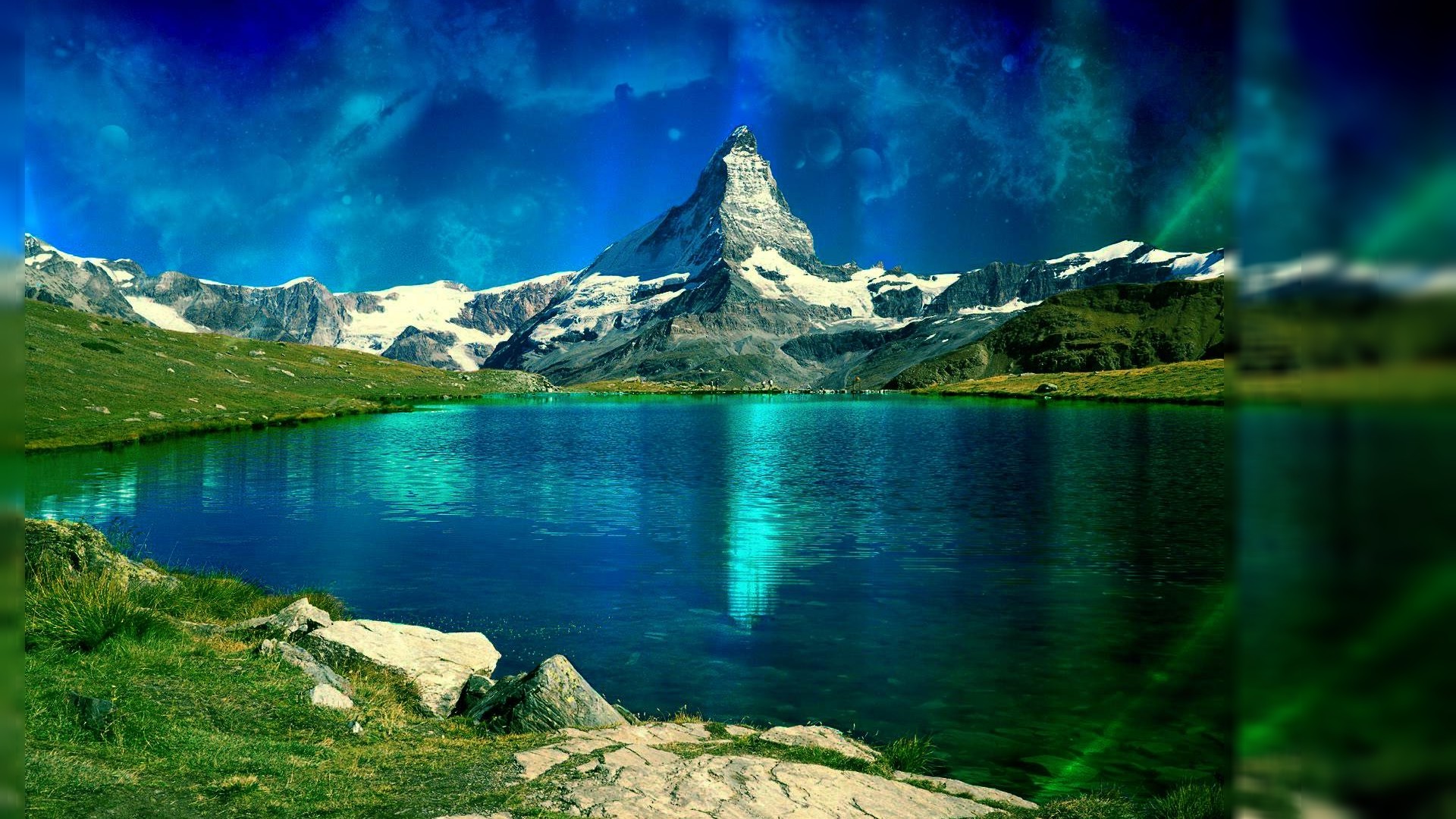 fond d'écran 3d téléchargement hd,paysage naturel,la nature,montagne,ciel,l'eau