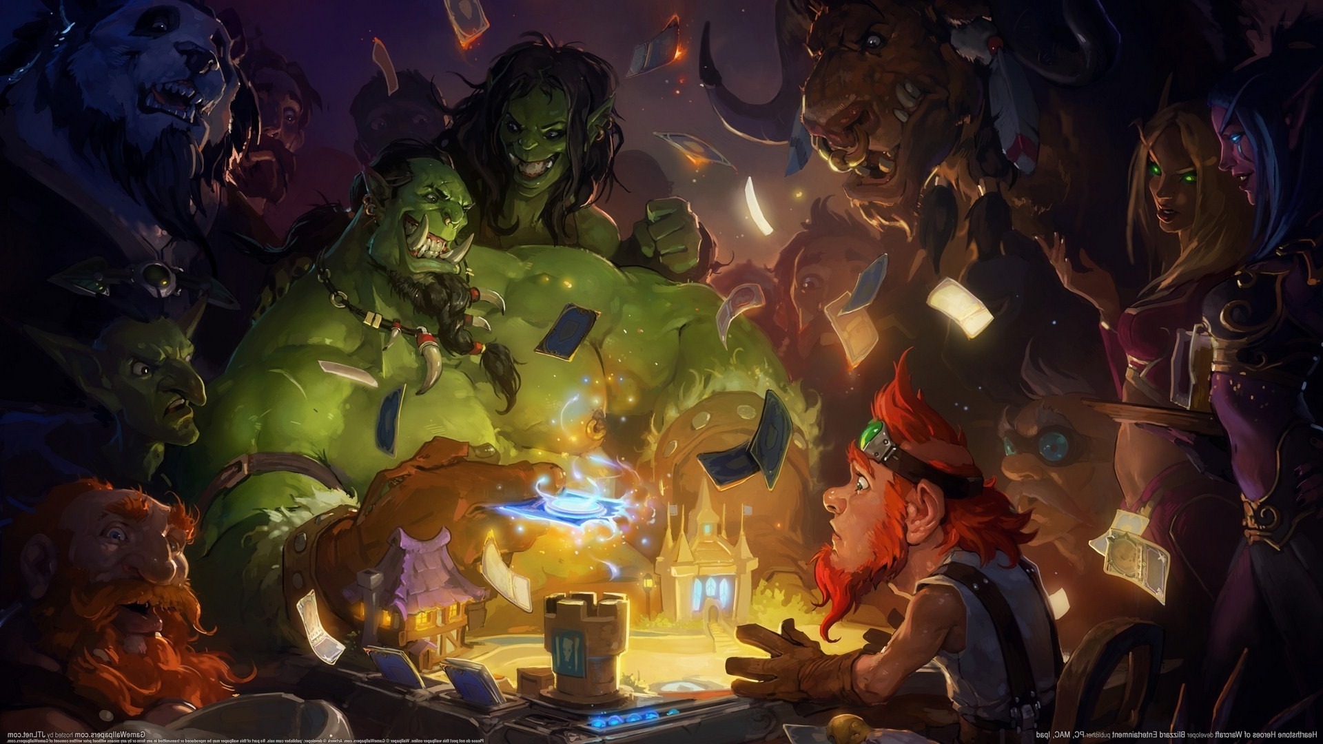 hearthstone wallpaper,action adventure game,pc game,fictional character,screenshot,fiction