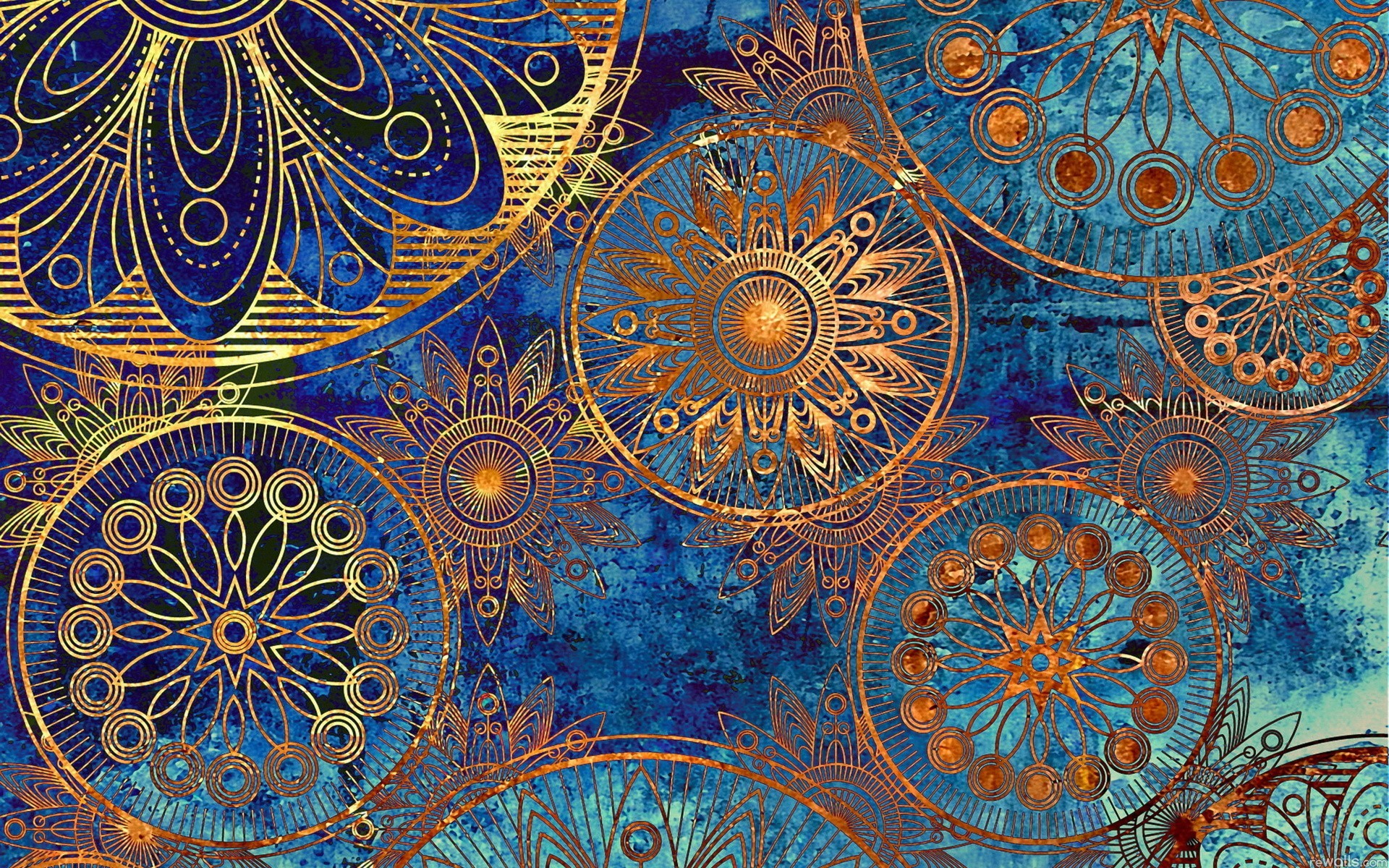 fond d'écran mandala,modèle,bleu,art,turquoise,art fractal