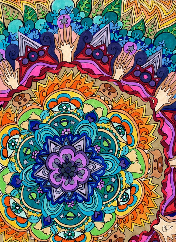 mandala wallpaper,pattern,psychedelic art,visual arts,design,art