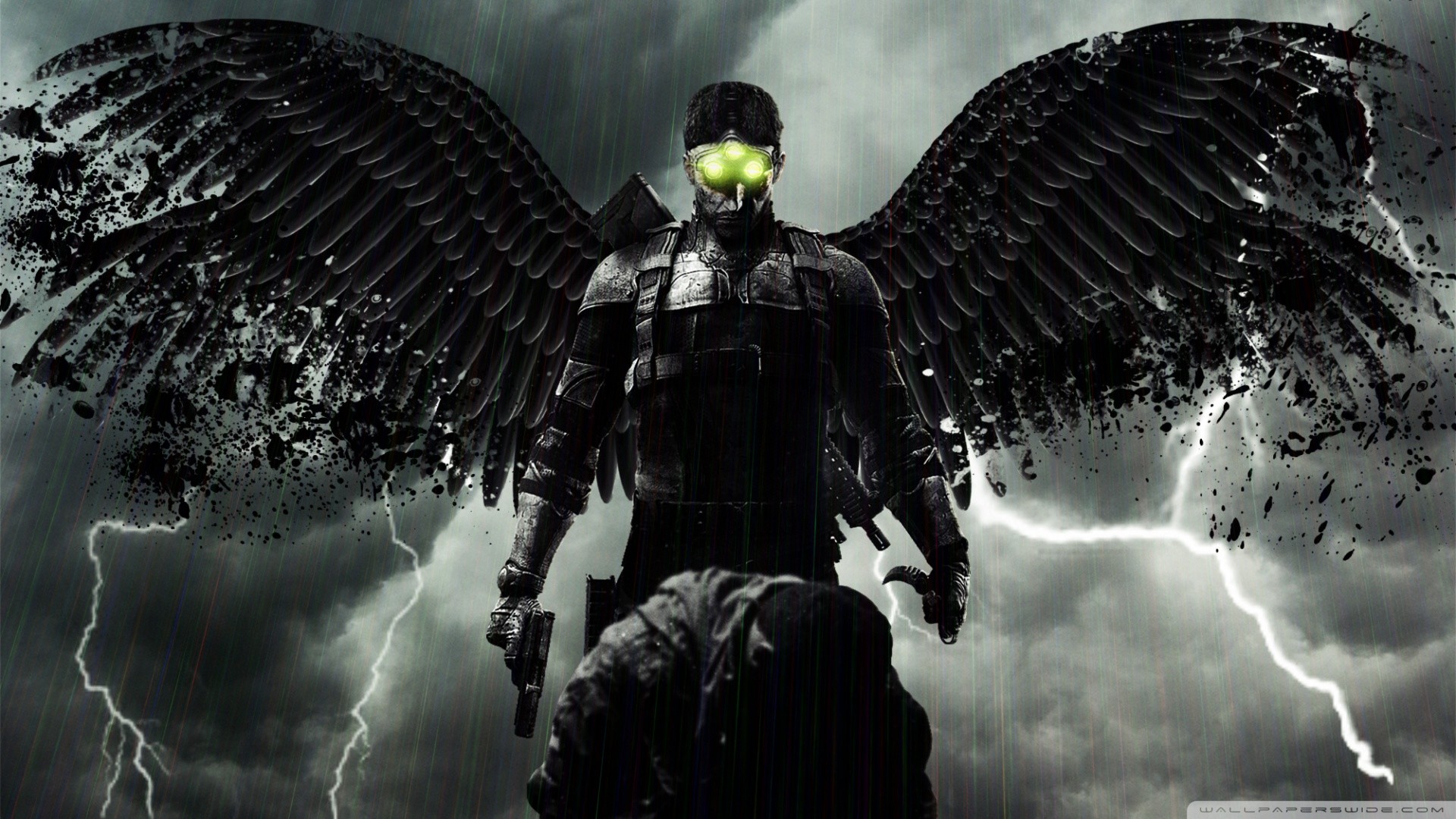 cell wallpaper,demon,cg artwork,fictional character,digital compositing,supernatural creature