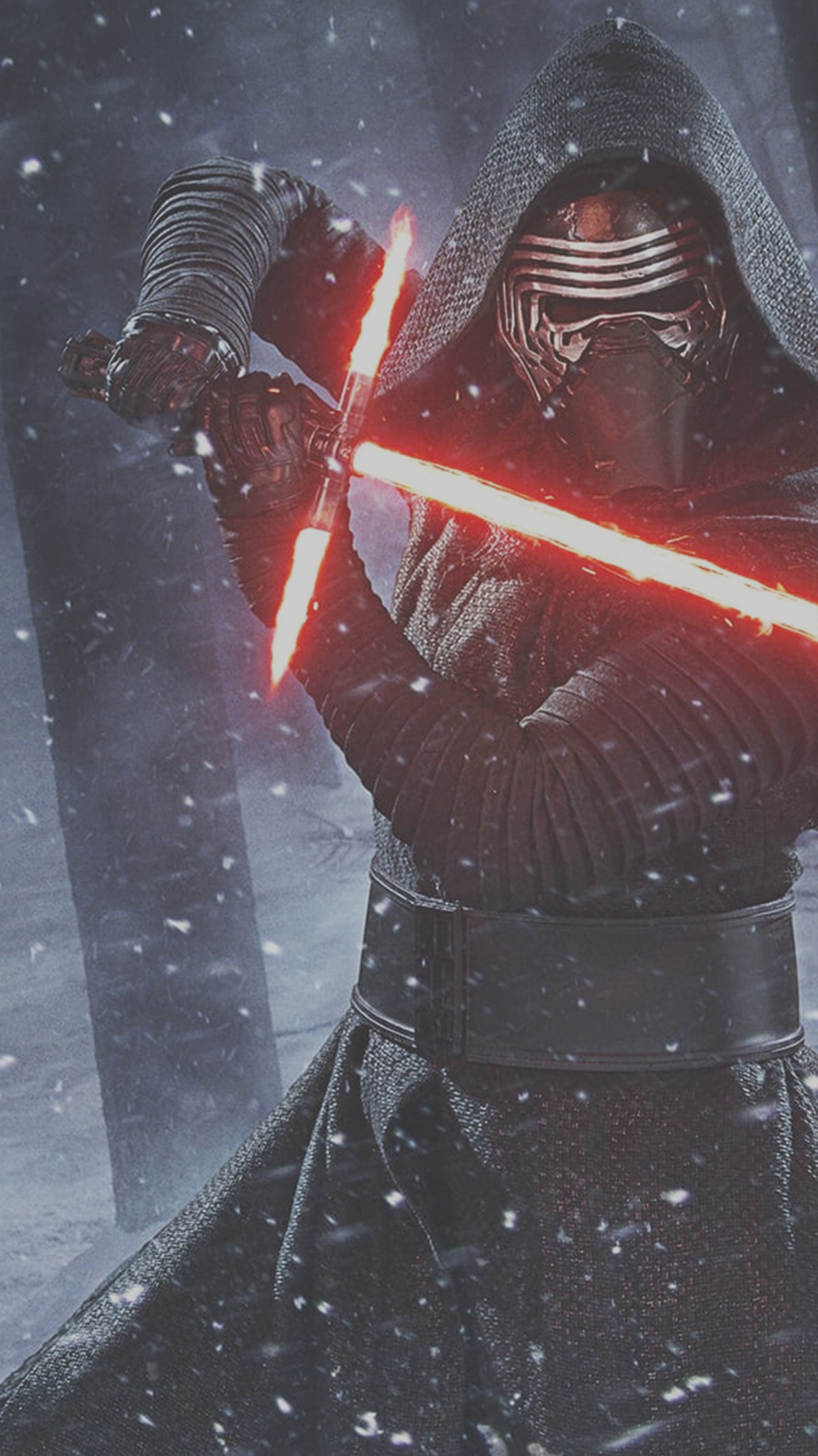 kylo ren fondo de pantalla para iphone,darth vader,personaje de ficción,supervillano,espacio,ilustración