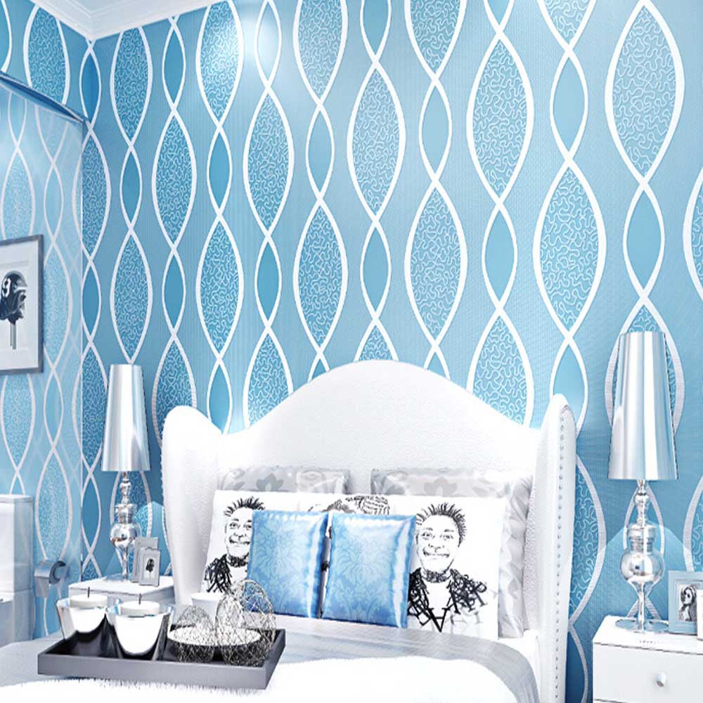 wallpaper kamar,blue,aqua,turquoise,room,wallpaper