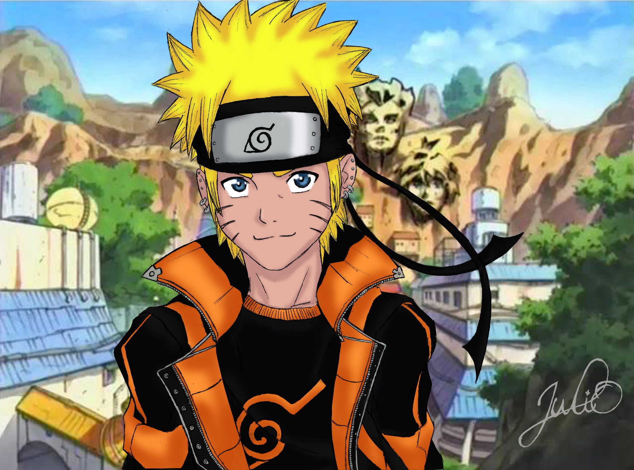 fondo de pantalla terbaru,naruto,anime,dibujos animados,dibujos animados,obra de arte