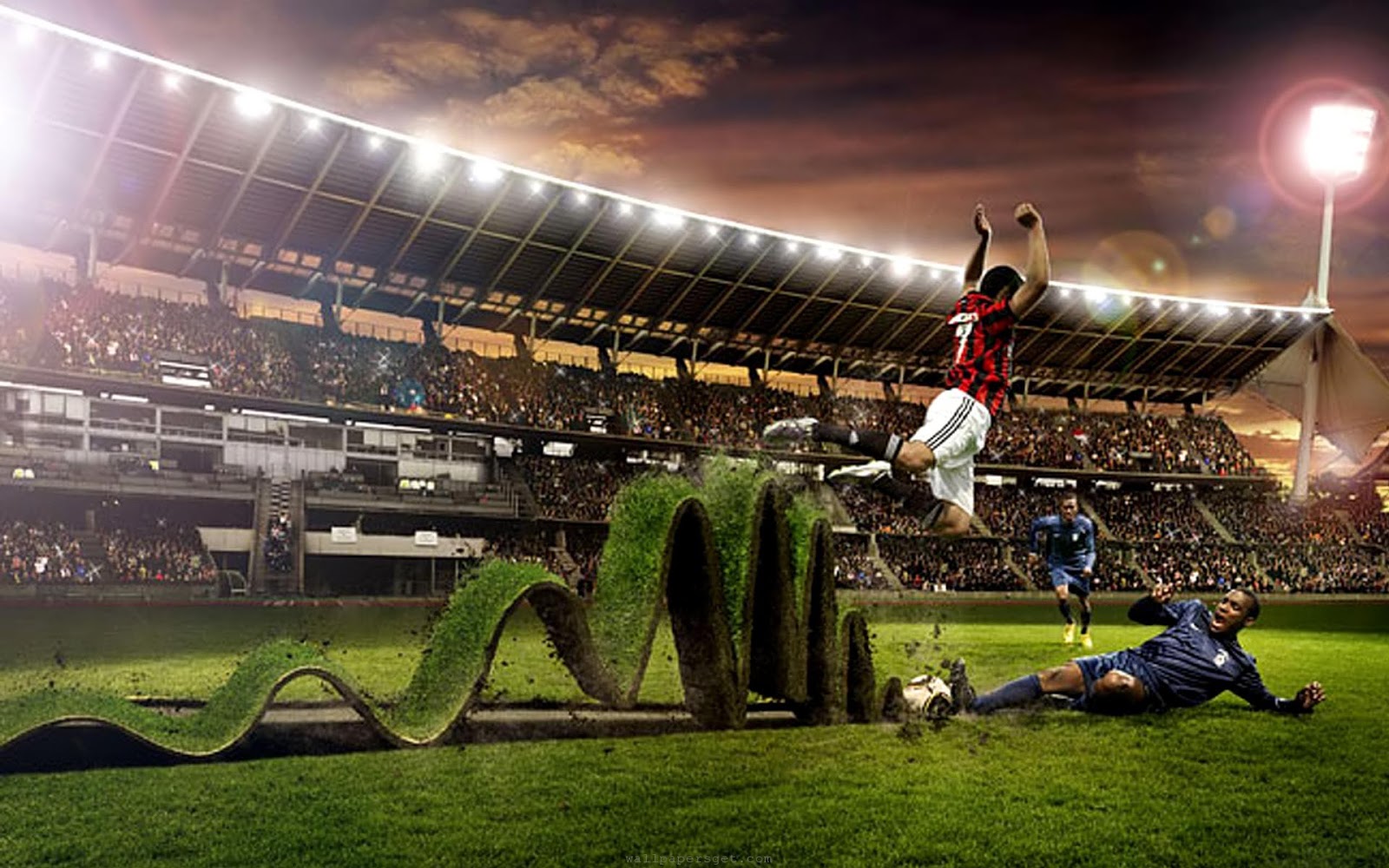 fond d'écran futebol,stade,stade spécifique au football,produit,ciel,joueur