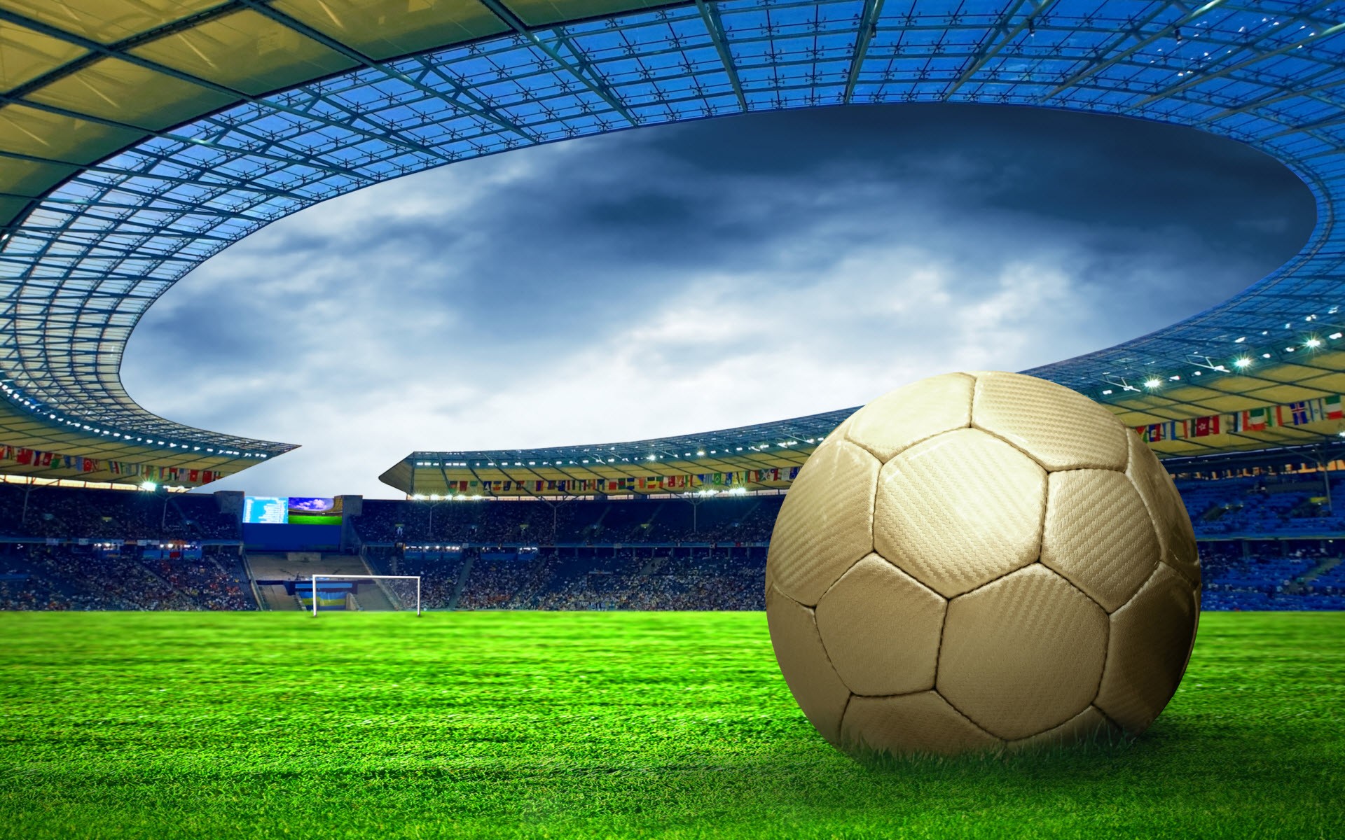 fond d'écran futebol,football,ballon de football,stade spécifique au football,stade,atmosphère