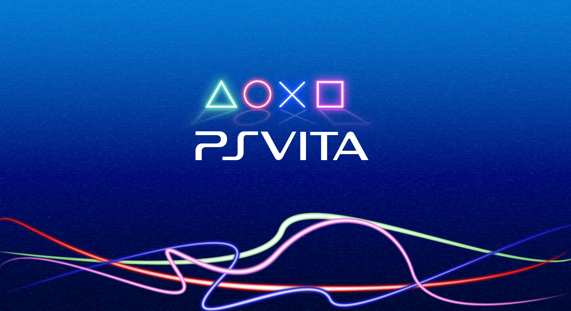 ps vita wallpaper,text,font,graphic design,electric blue,line