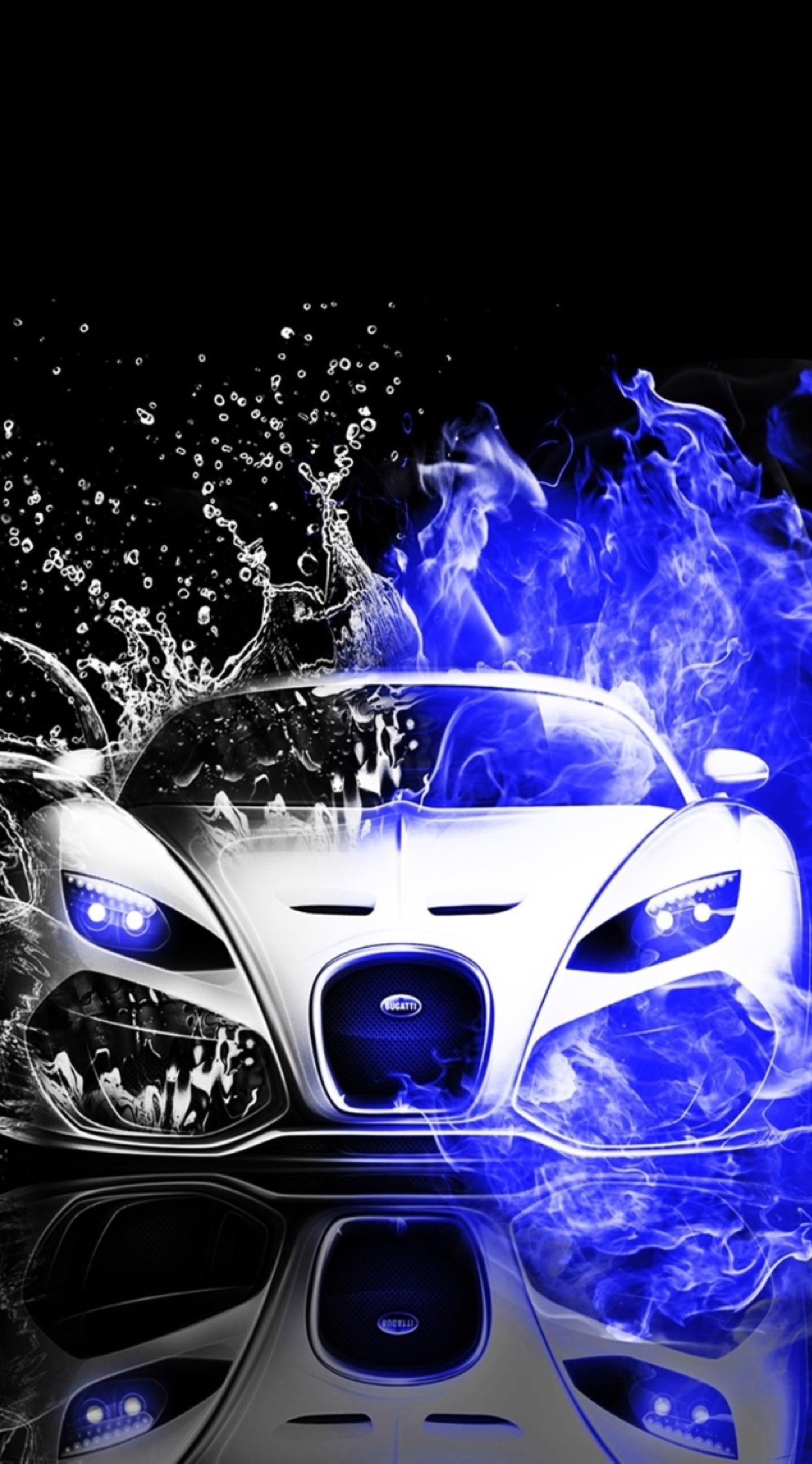 wallpaper keren android,car,vehicle,blue,headlamp,automotive design