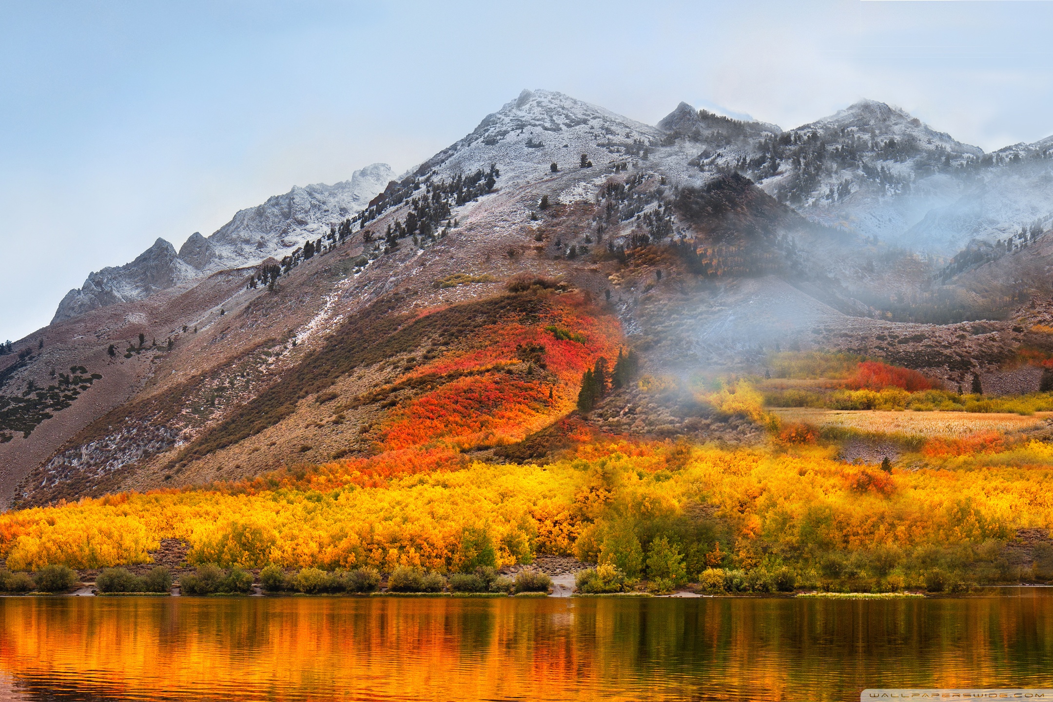 alto fondo de pantalla hd,paisaje natural,naturaleza,reflexión,montaña,cielo