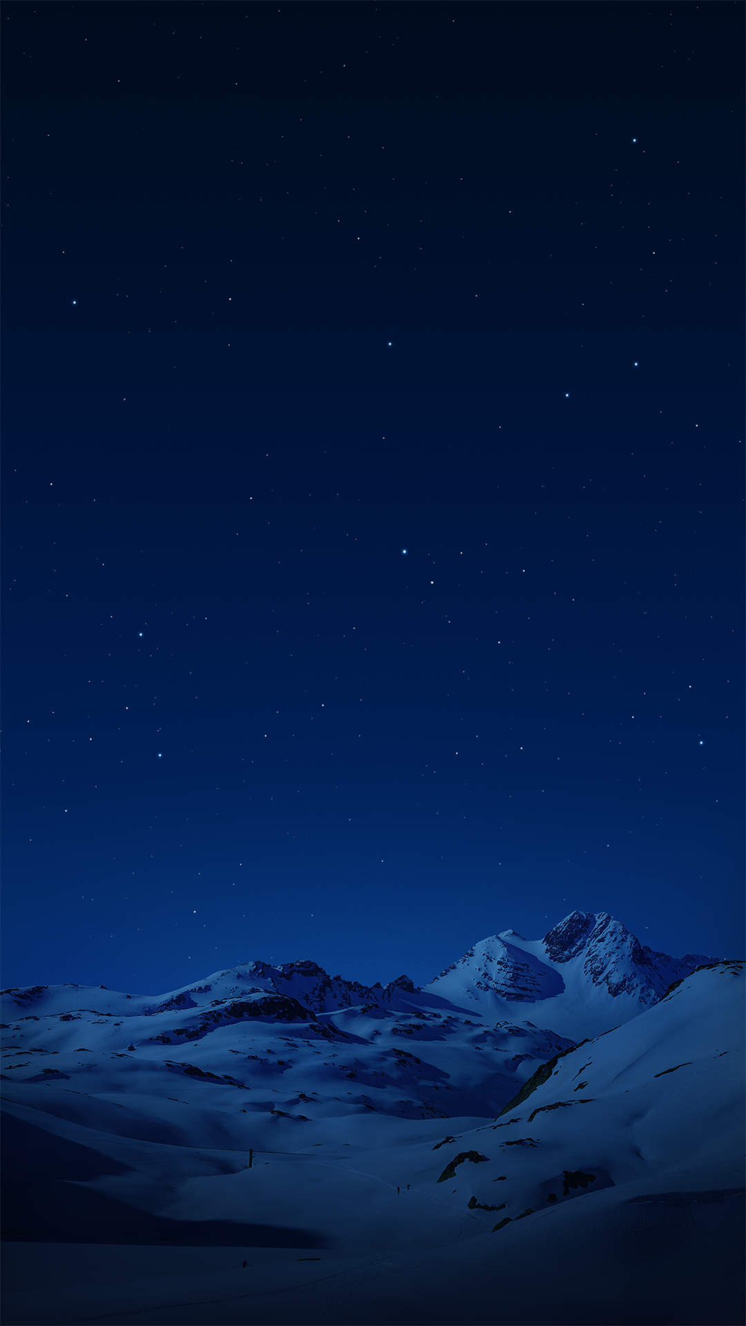 wallpaper picture download,sky,blue,atmosphere,night,mountain range