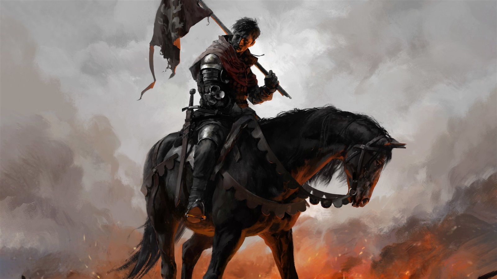 wallpaper come,horse,bridle,rein,knight,conquistador