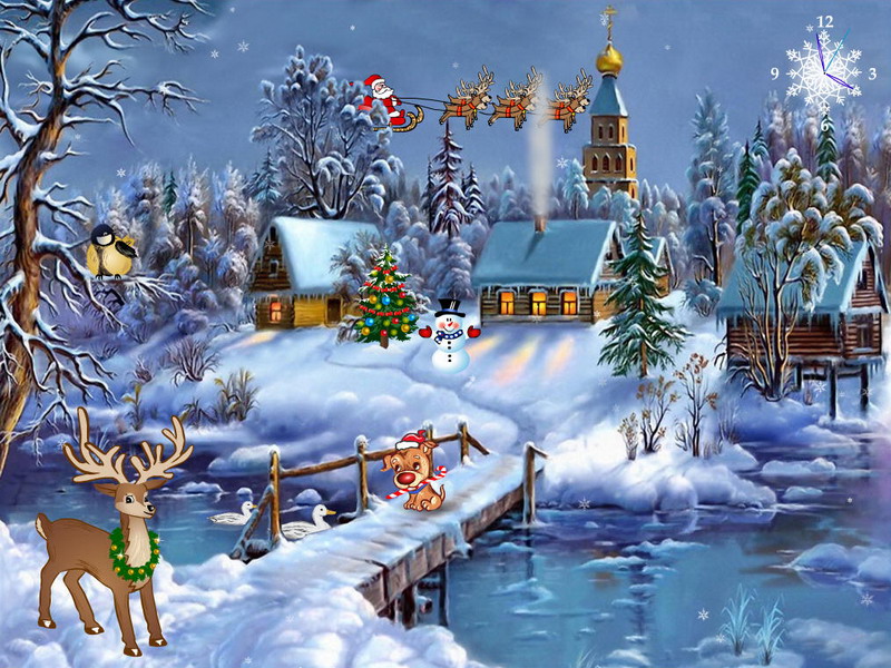 fondo de pantalla de navidad gratis,invierno,navidad,nieve,nochebuena,escarcha
