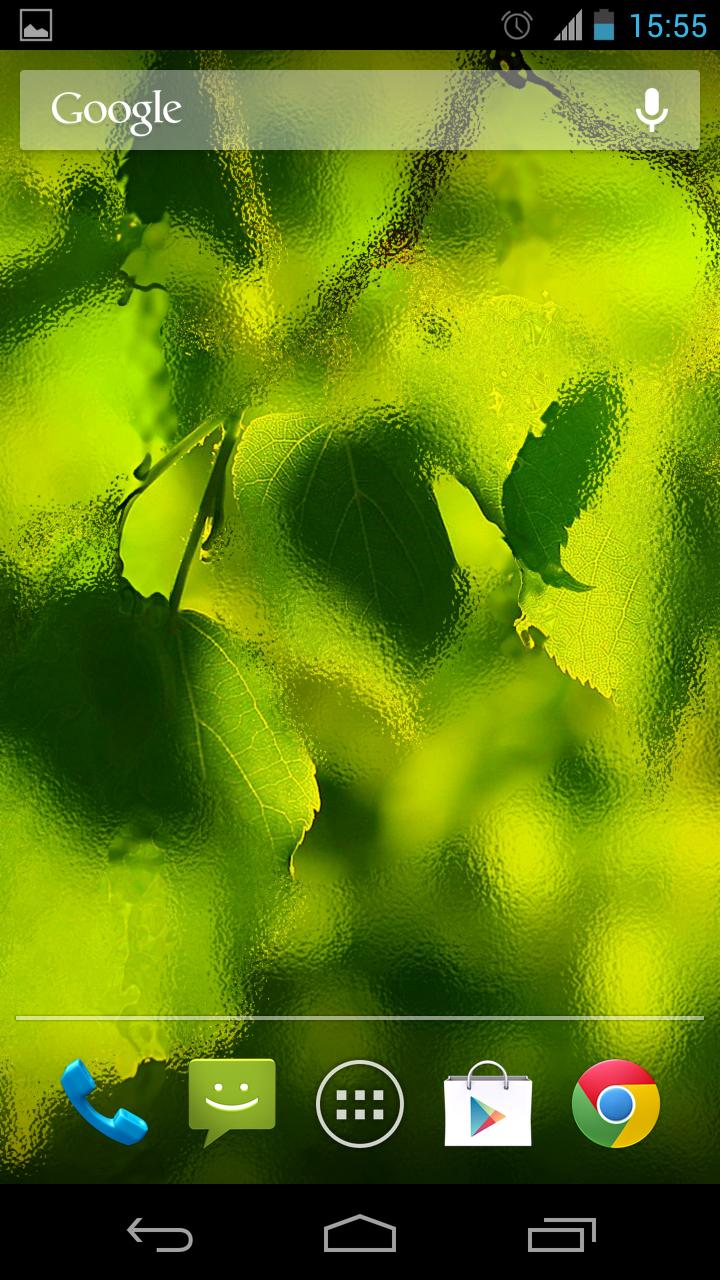 interactive live wallpaper,green,nature,leaf,yellow,screenshot