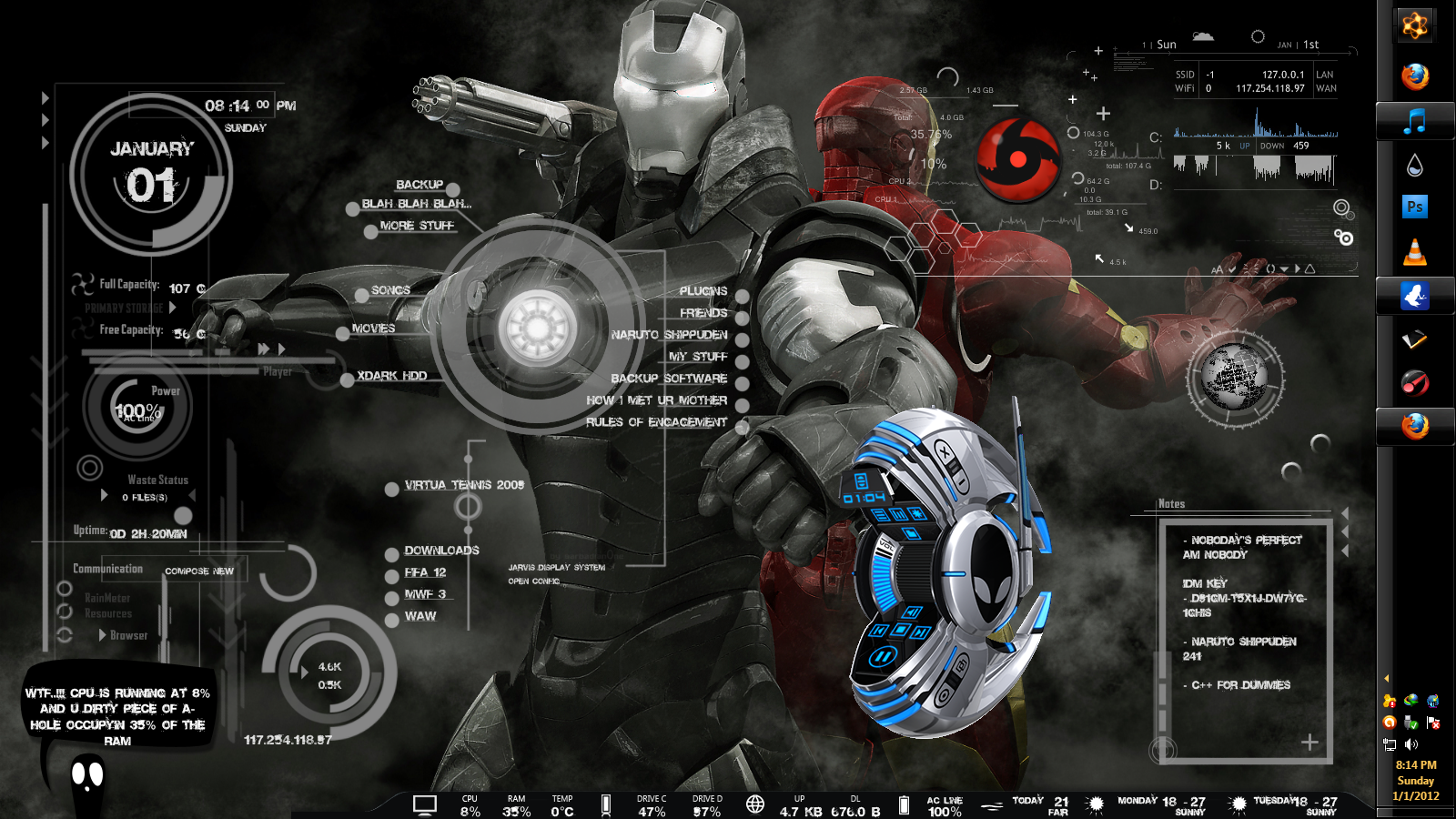 iron man jarvis theme samsung s10