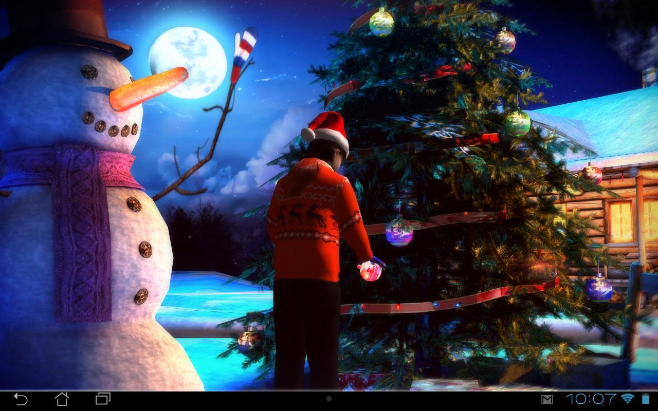 테마 라이브 배경 화면,크리스마스,나무,크리스마스 이브,하늘,크리스마스 트리