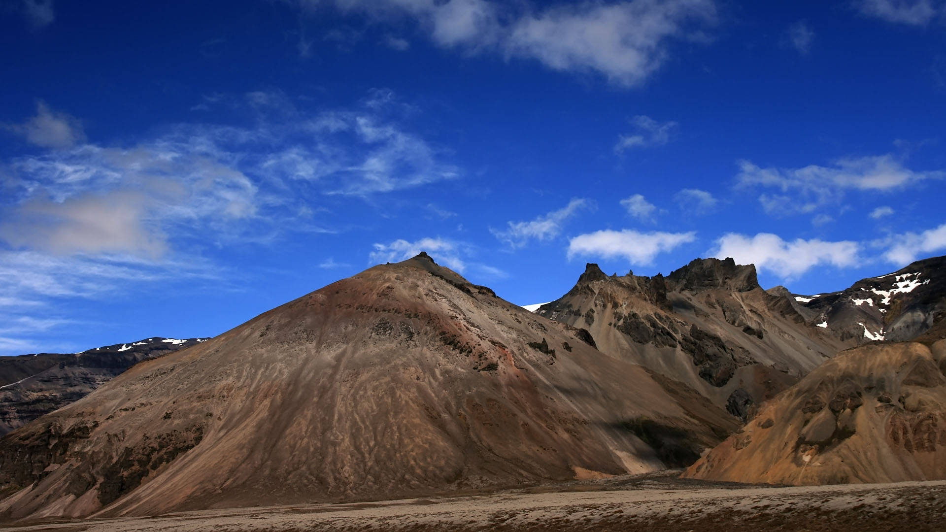 hd desktop wallpapers 1080p,mountainous landforms,mountain,sky,highland,mountain range