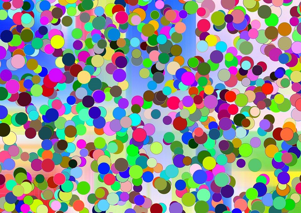 confetti wallpaper,pattern,colorfulness,design,circle (#152637