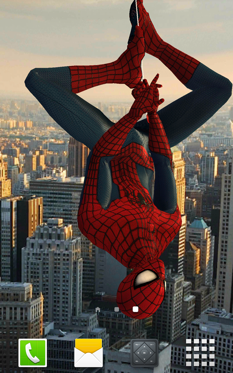 spiderman live wallpaper,spider man,erfundener charakter,superheld,spiele