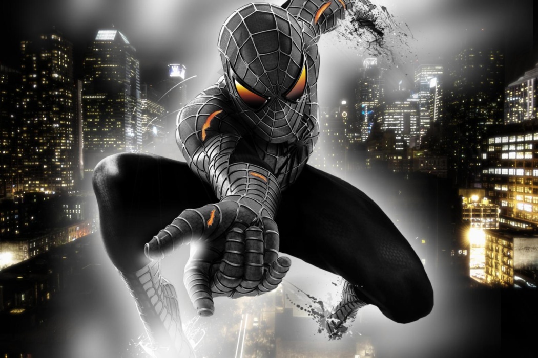 spiderman 3d wallpaper,graphic design,digital compositing,action adventure game,cg artwork,3d modeling