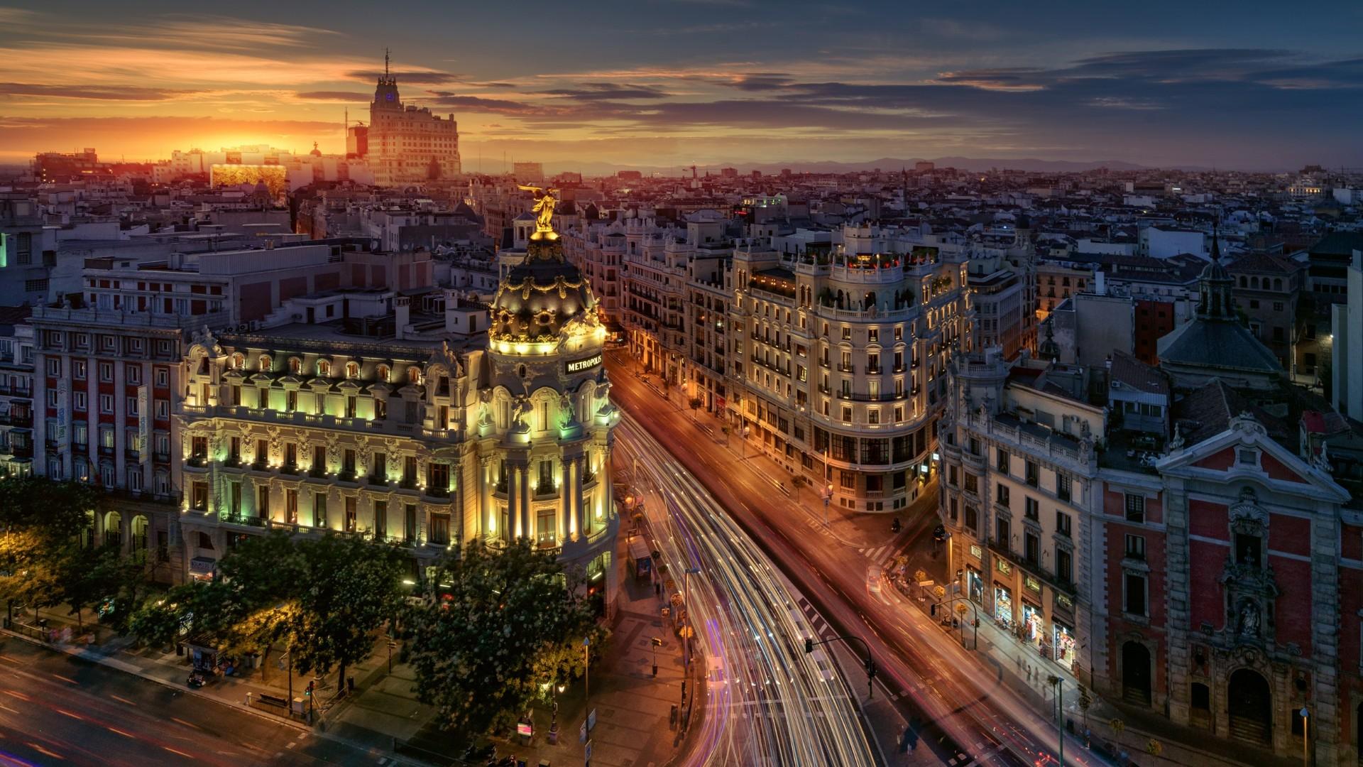 madrid wallpaper,cityscape,city,metropolitan area,urban area,landmark