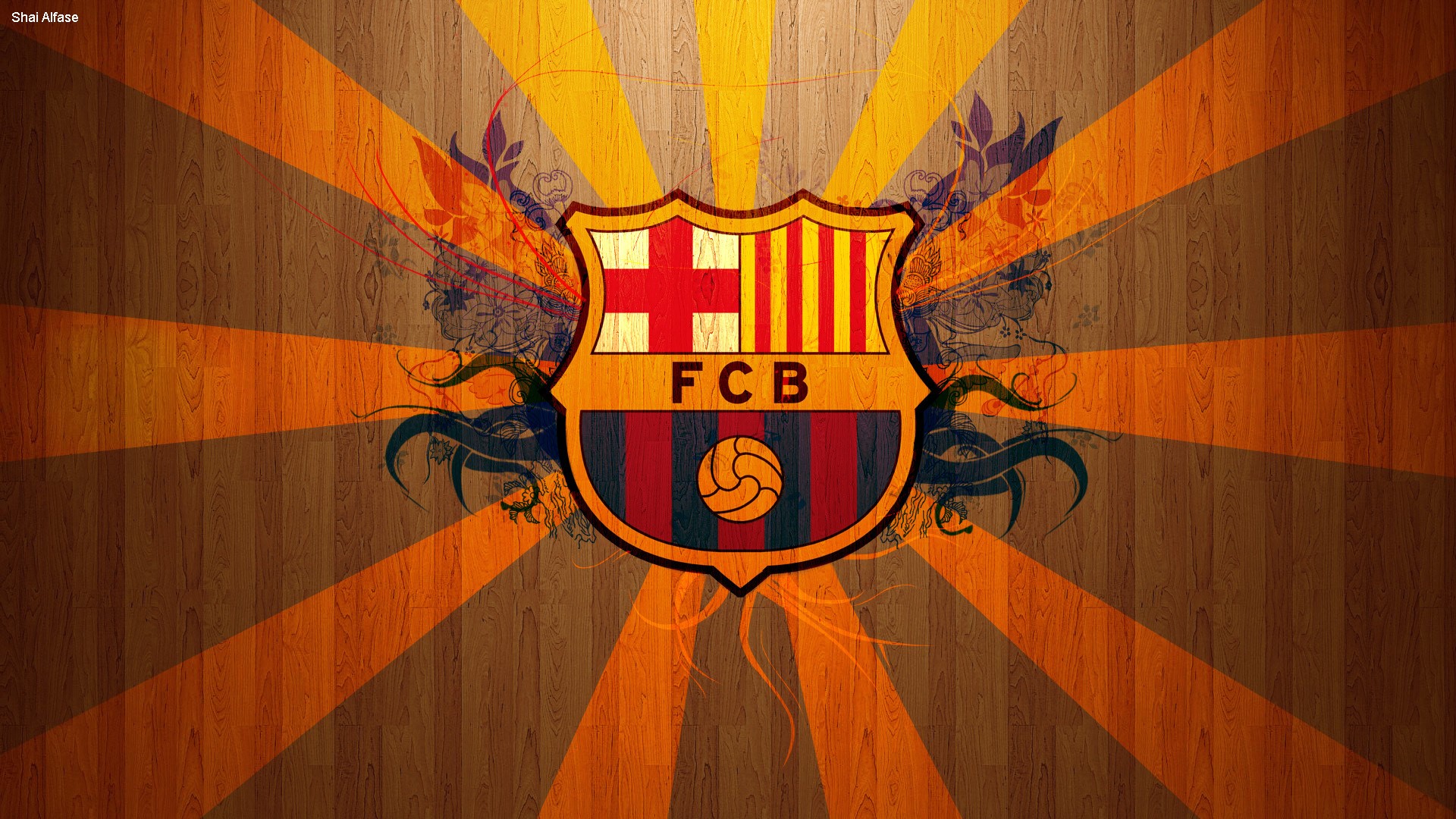 fcb wallpaper,orange,flag,emblem,logo,symbol