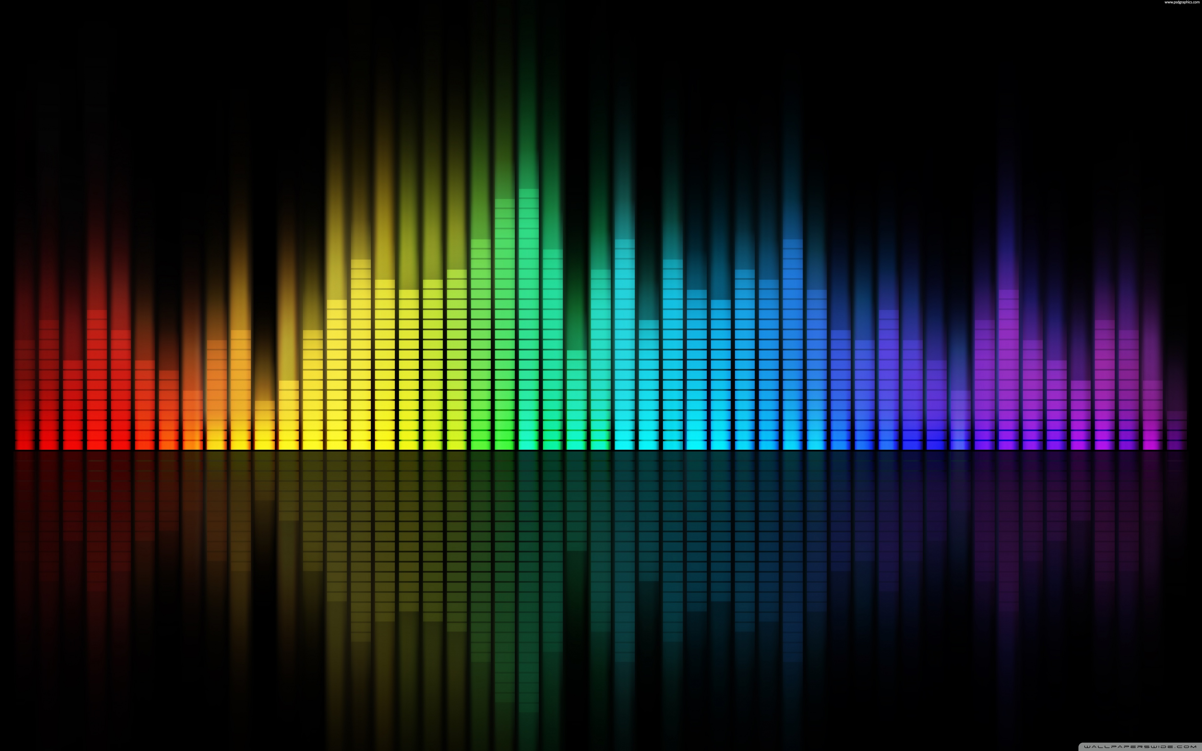 sound wallpaper,blue,green,light,line,graphics