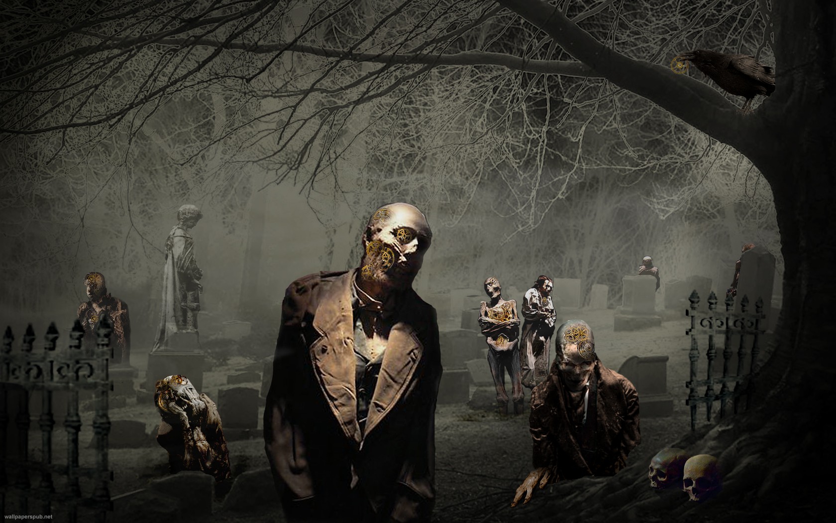 fondo de pantalla de zombie,ficción,juego de pc,captura de pantalla,oscuridad,humano