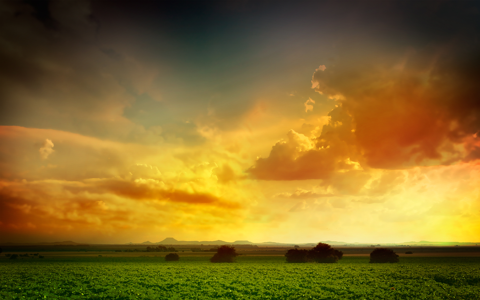 traumtapete,himmel,natürliche landschaft,natur,horizont,feld