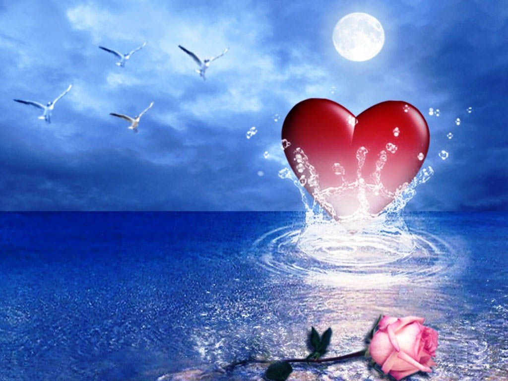 heart wallpaper hd,sky,love,heart,valentine's day,romance