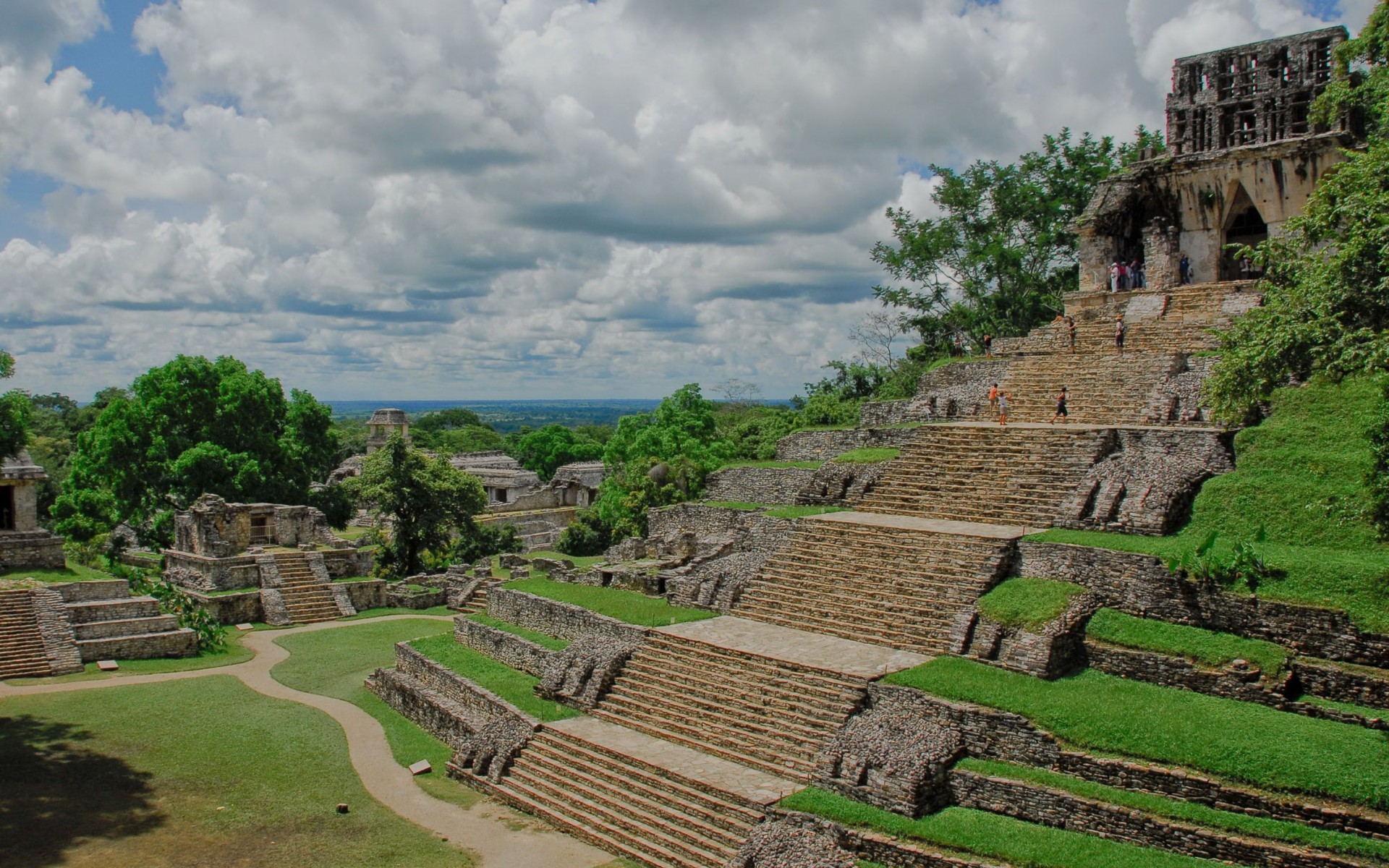 멕시코 벽지,고고학 유적지,유적,마야 문명,고대 역사,경치