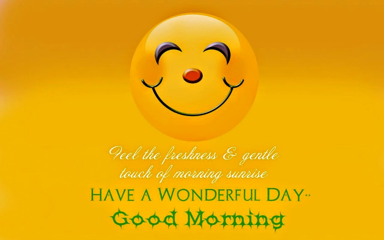 good morning wallpaper free download,emoticon,yellow,smile,facial expression,smiley