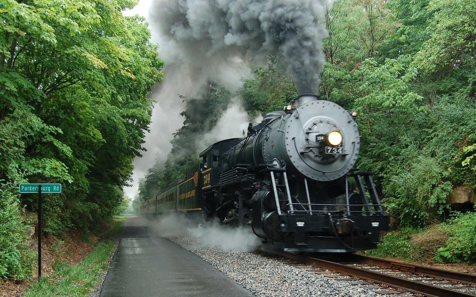 tren fondos de pantalla hd,máquina de vapor,locomotora,ferrocarril,vapor,pista