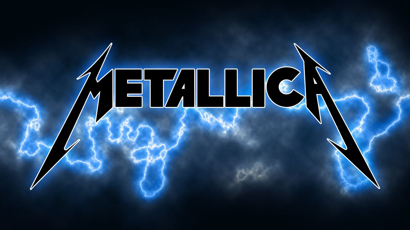 metallica wallpaper,sky,font,text,electric blue,logo