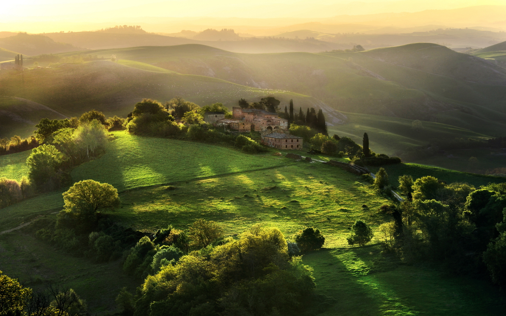 breitbild hintergrundbild,natur,natürliche landschaft,hügel,grün,licht