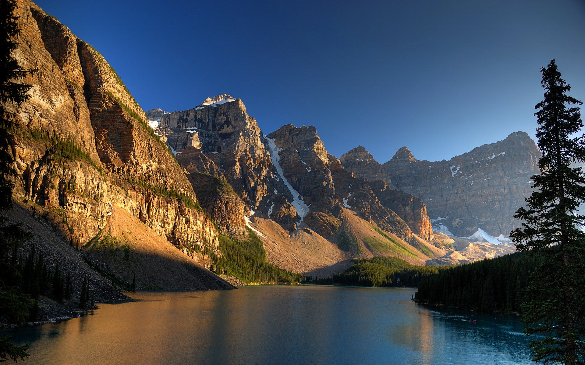 fondo de pantalla panorámica,montaña,paisaje natural,naturaleza,cielo,tarn