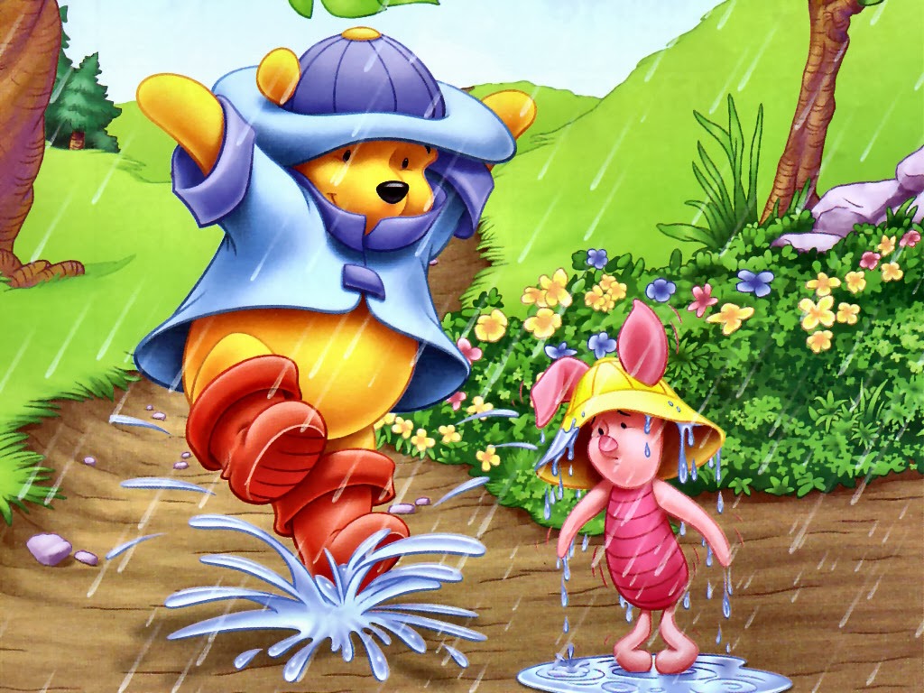 winnie the pooh wallpaper,animated cartoon,cartoon,illustration,fictional character,organism