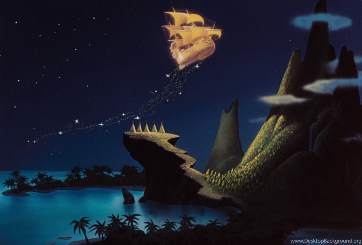 peter pan wallpaper,sky,jaw,dinosaur,mouth,tyrannosaurus