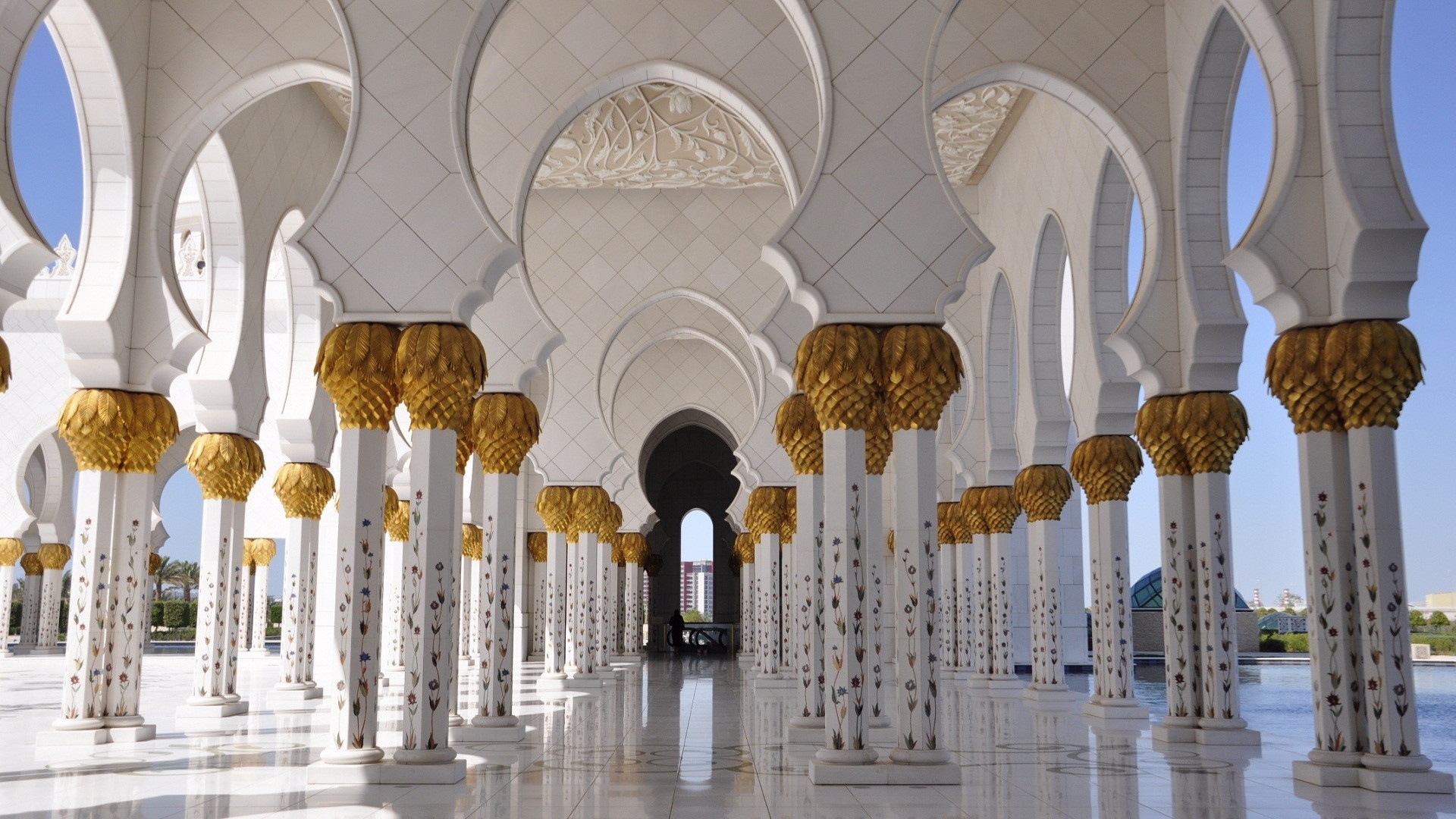 arabic wallpaper,arch,column,architecture,holy places,mosque