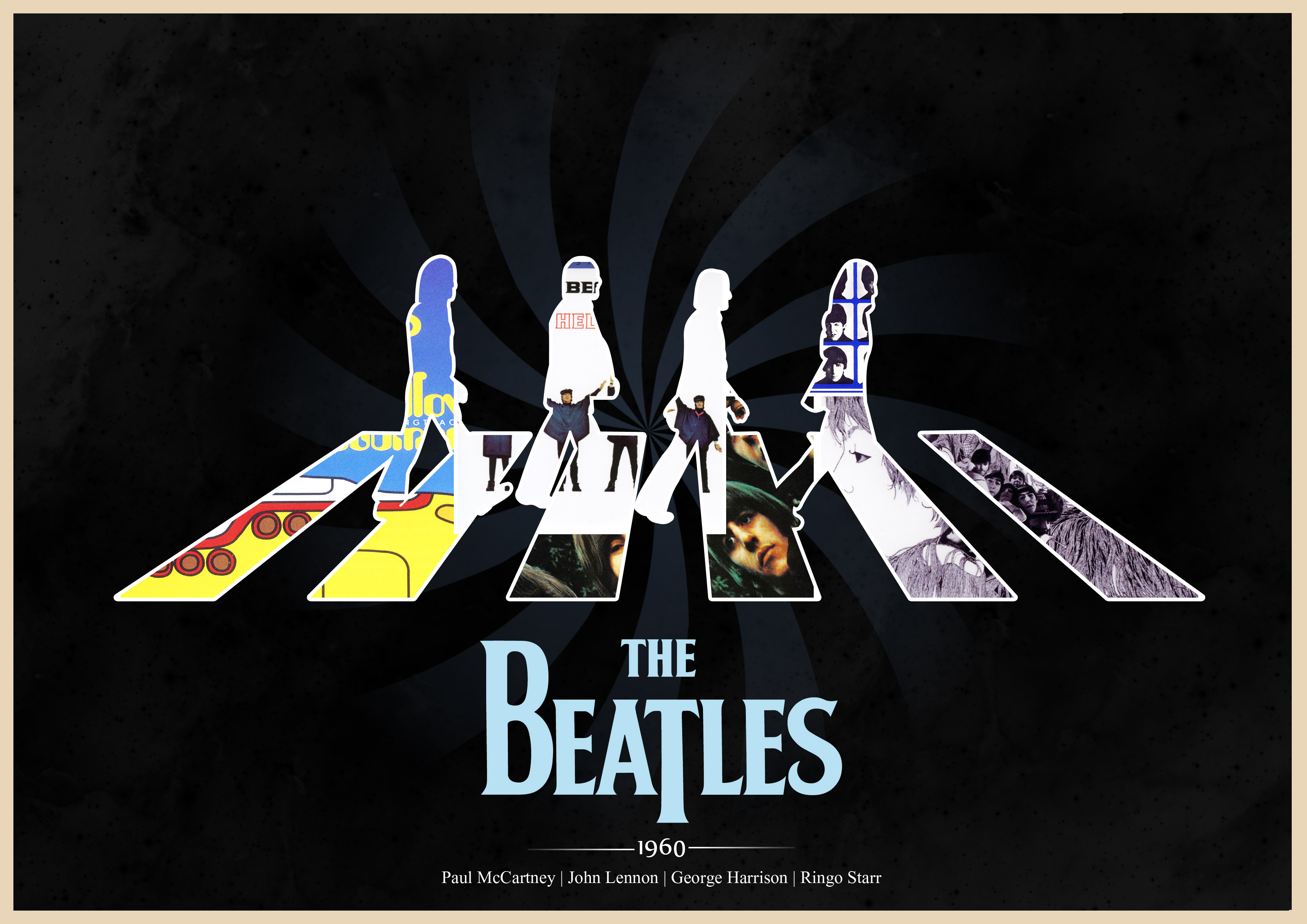 the beatles wallpaper,text,poster,graphic design,font,graphics