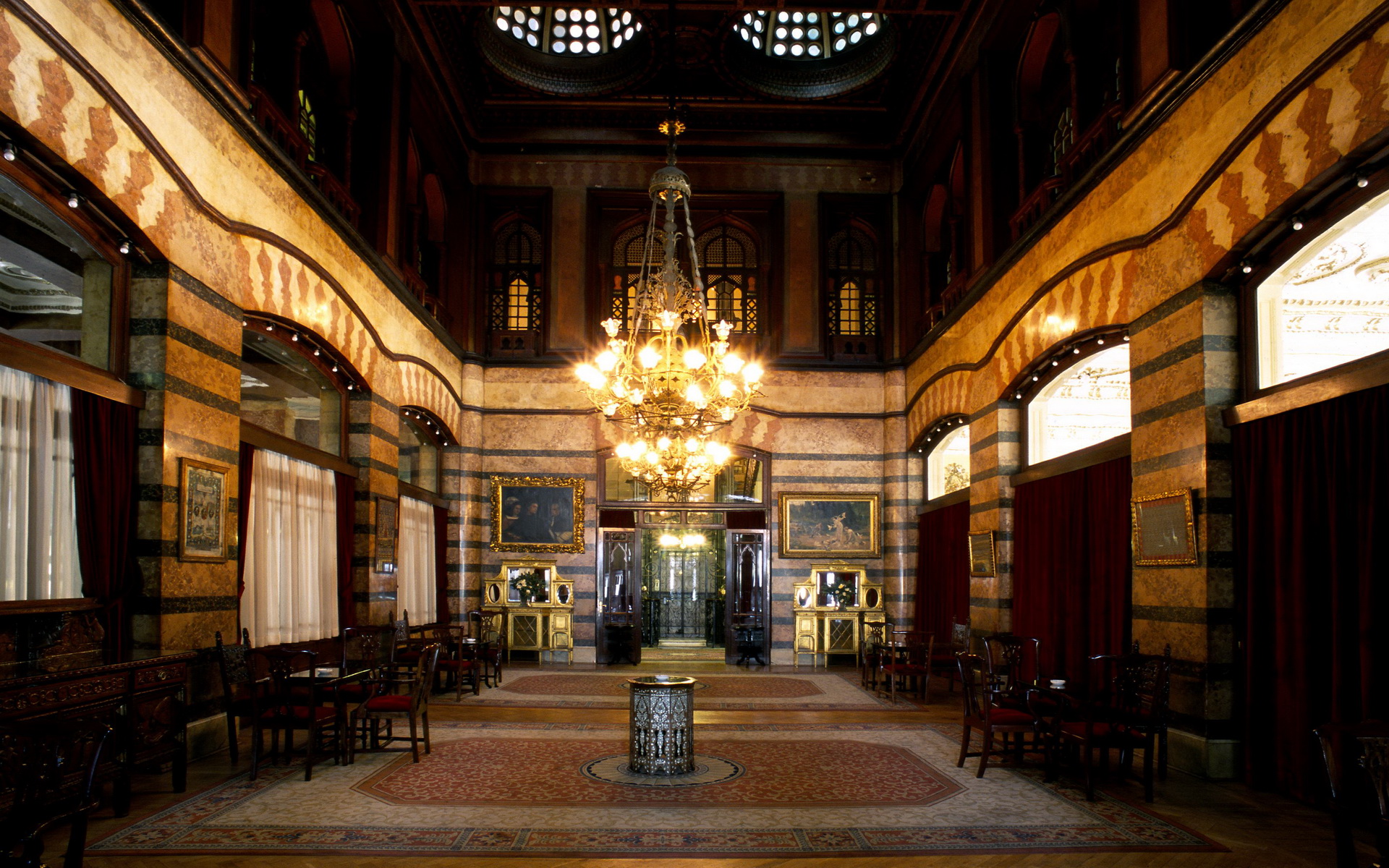 fond d'écran de l'hôtel,bâtiment,architecture,hall,design d'intérieur,symétrie