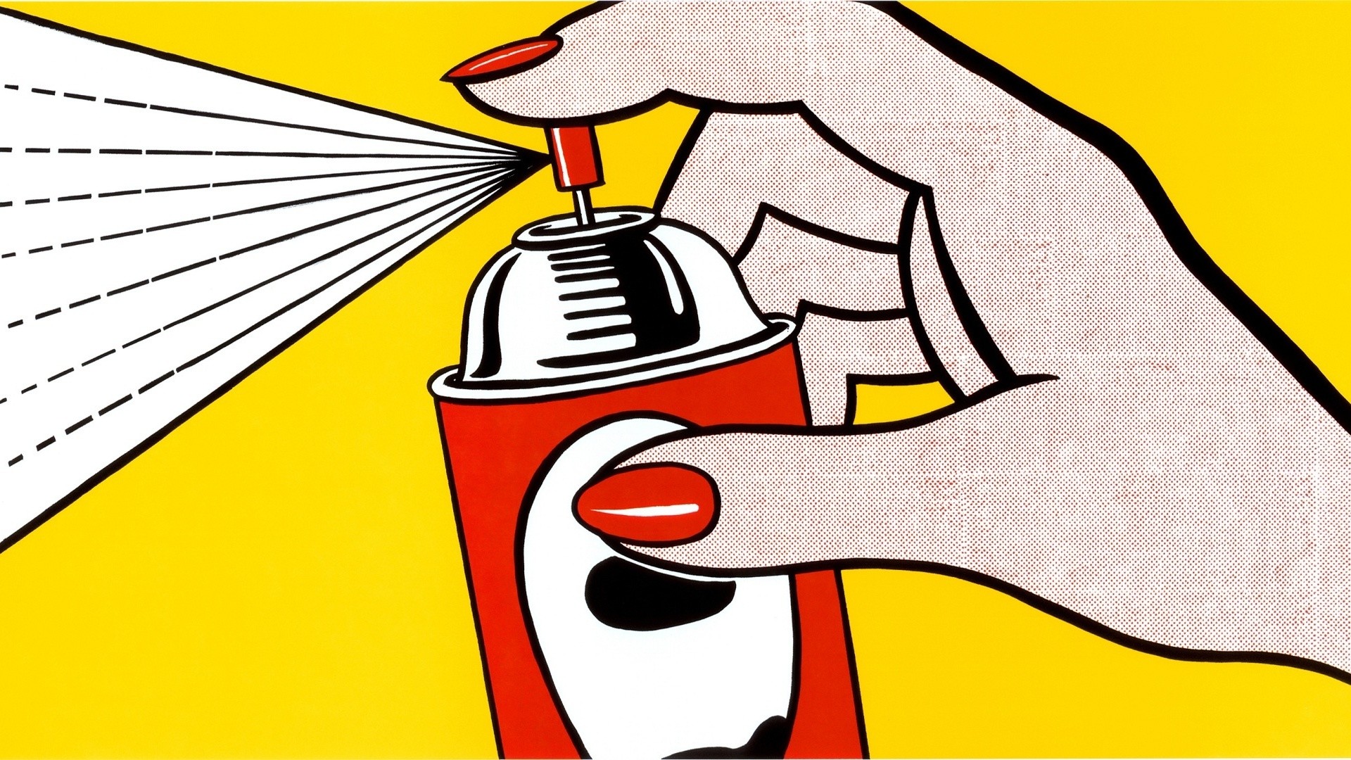 Pop Art Wallpaper Clip Art Yellow Finger Graphics Illustration Wallpaperuse