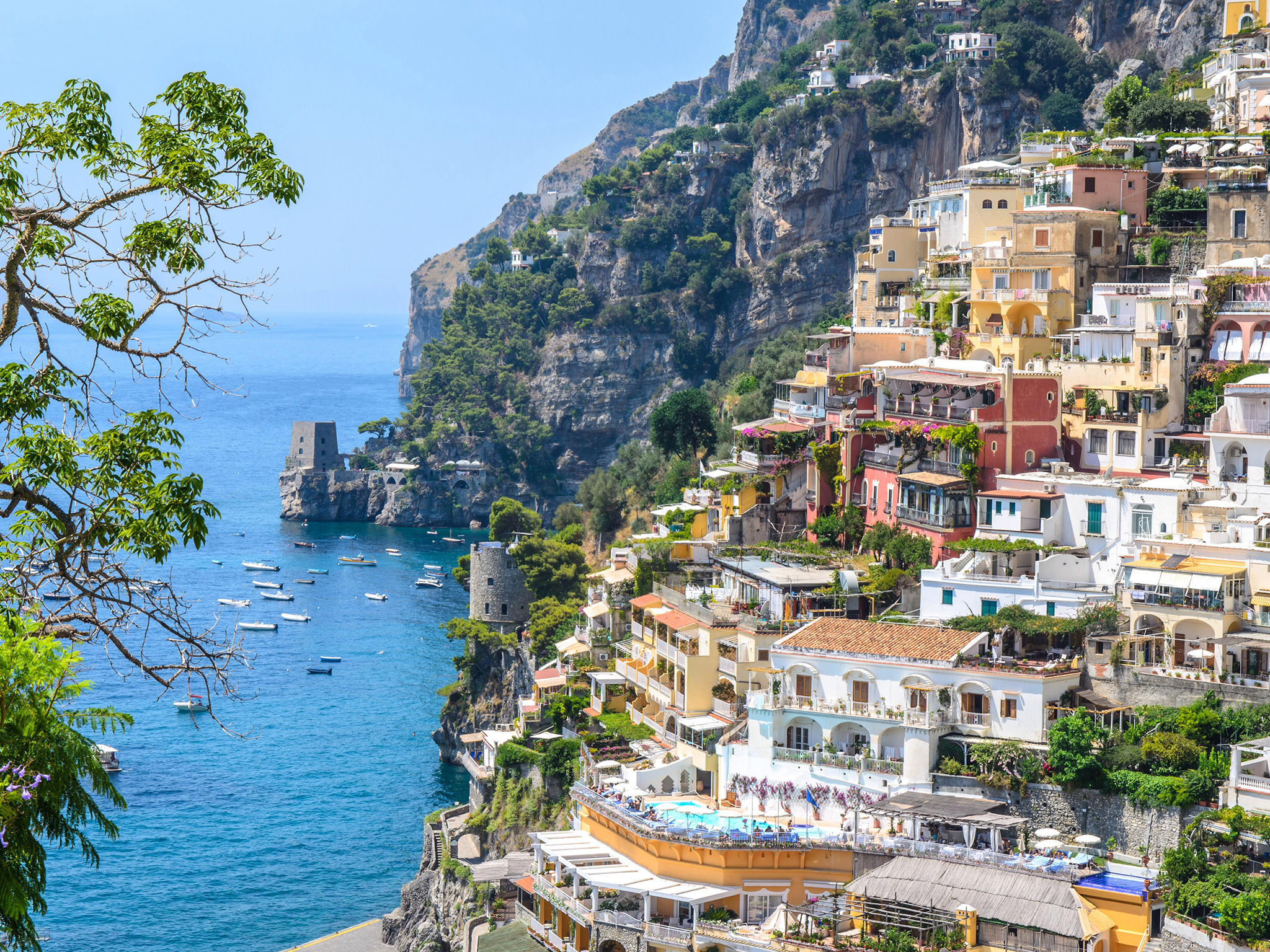 イタリアの壁紙,町,自然の風景,海岸,観光,村