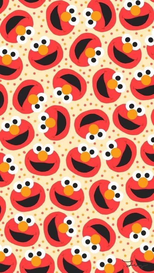 elmo wallpaper,orange,muster,gelb,design,kreis