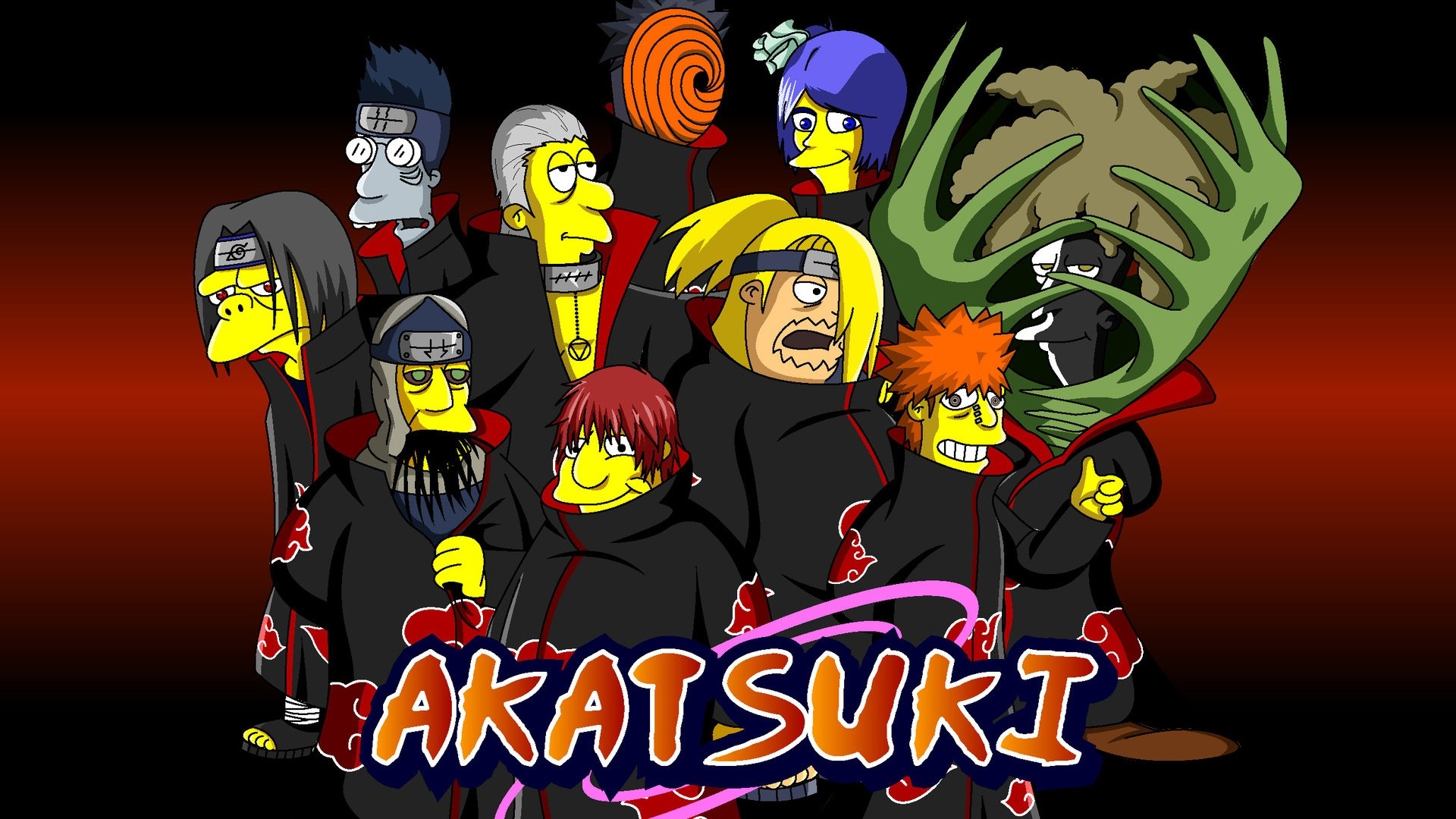 Akatsuki Tapete Karikatur Animierter Cartoon Anime Animation Erfundener Charakter 158931 Wallpaperuse