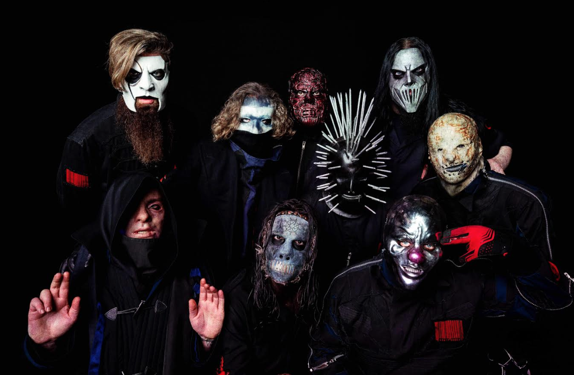 carta da parati slipknot,gruppo sociale,maschera,arte,buio,personaggio fittizio