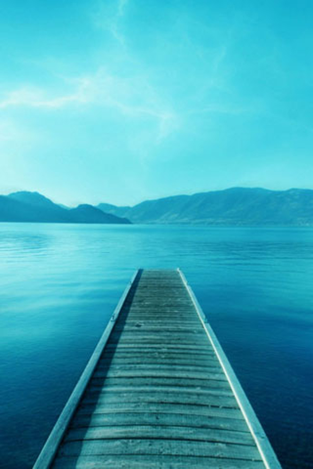水iphoneの壁紙,空,青い,地平線,自然の風景,海