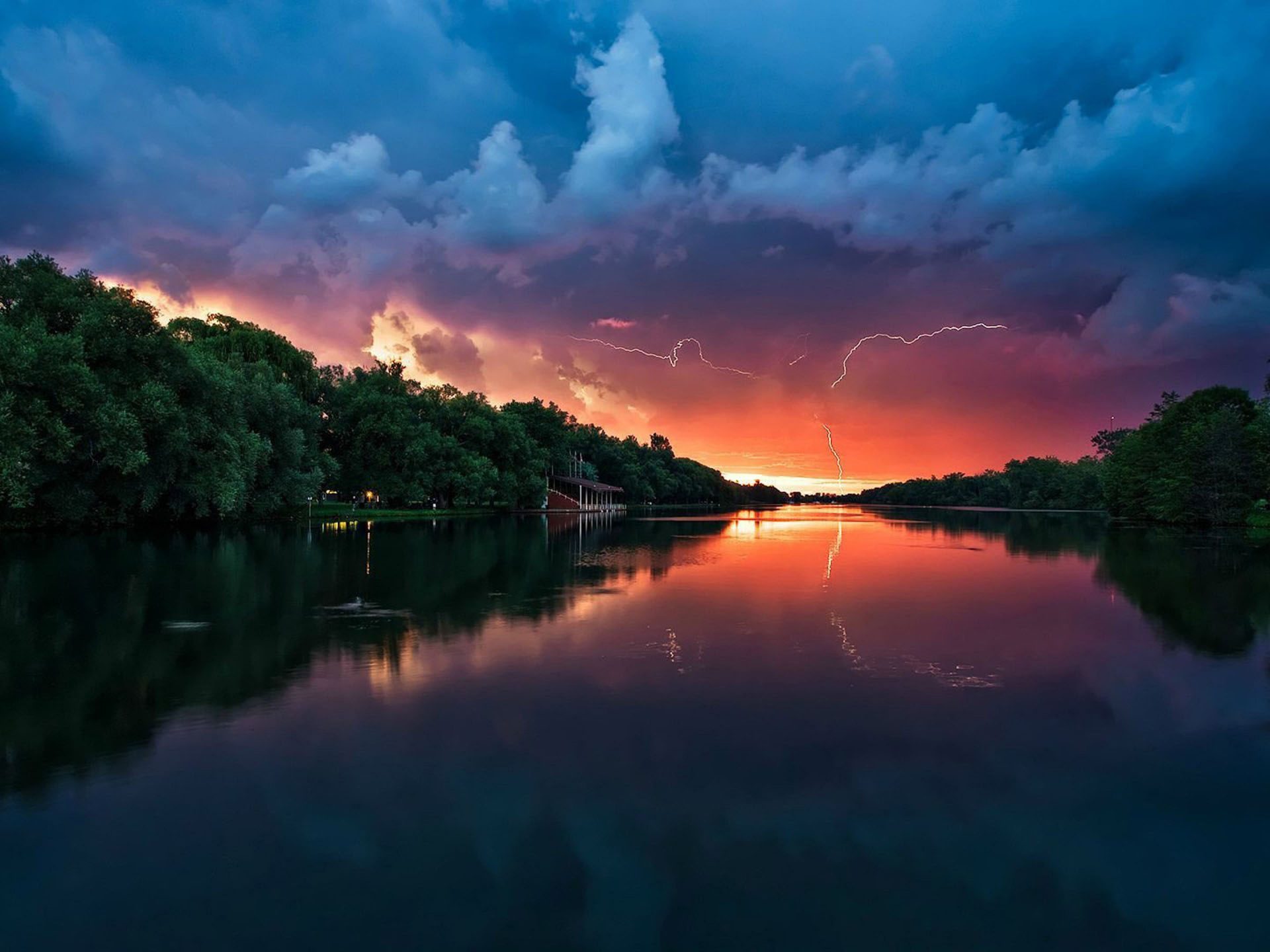 computer wallpaper background,sky,nature,reflection,cloud,water