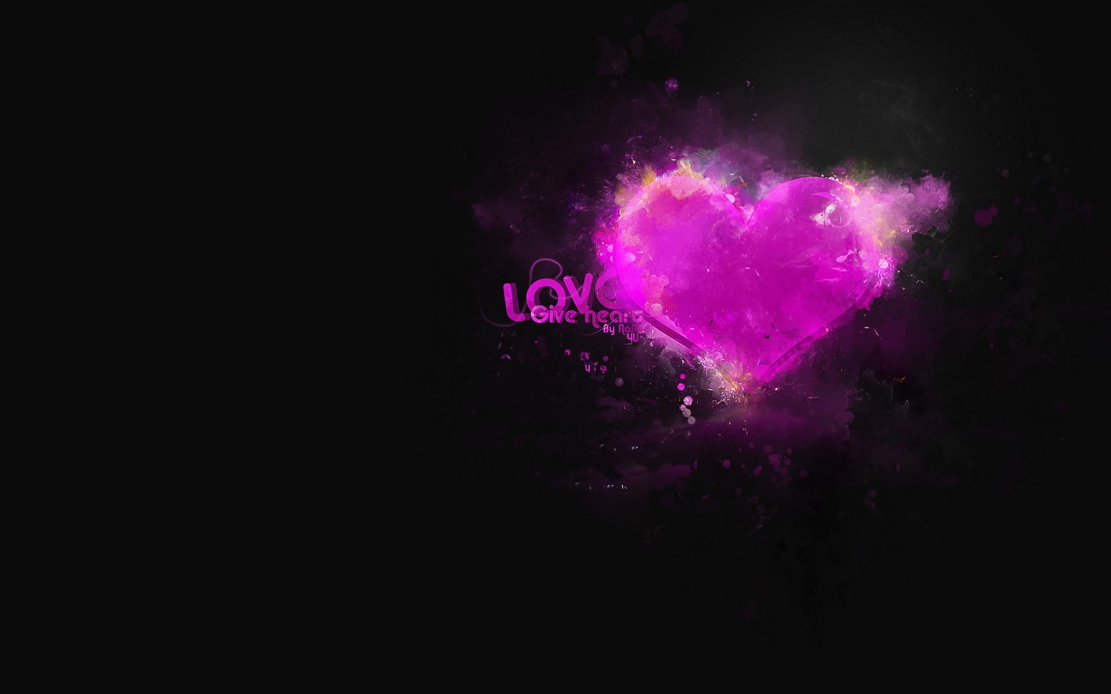 Love Black Background Hd WallpaperUse