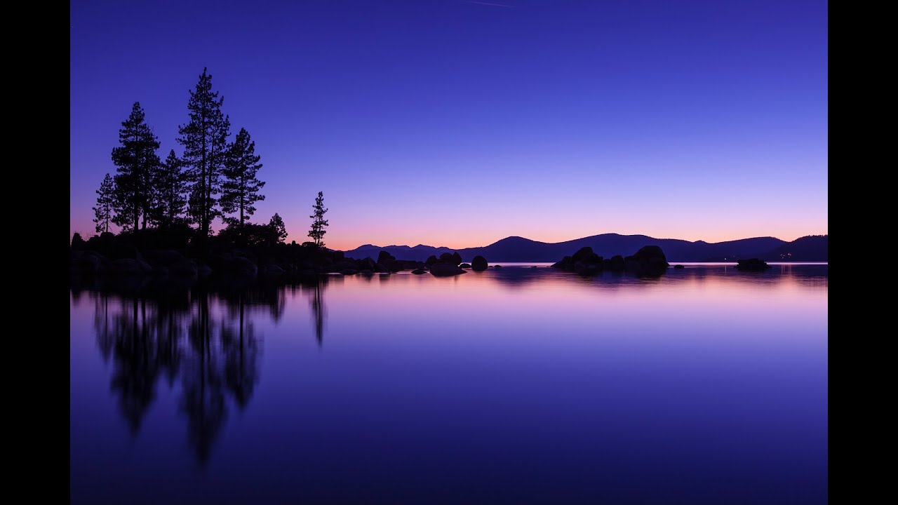 peacefull wallpaper,reflection,sky,blue,nature,body of water